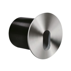 Oprawa schodowa okrągła 3W CHROM 4000K 230V