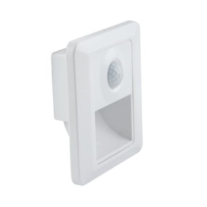 Oprawa schodowa z czujnikiem ruchu KRYSTA WHITE 1W 230V