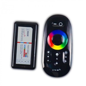 Sterownik RGB dotykowy 18A 216W RF CZARNY