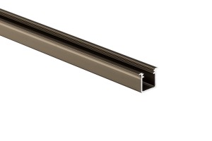 Profil aluminiowy głęboki wpuszczany 1m POSTARZANE ZŁOTO, BRĄZ