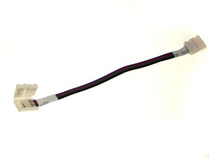 Złączka dwustronna do taśm LED 10mm RGB
