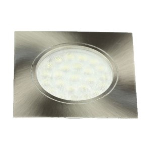 Oprawa meblowa 24SMD kwadratowa - satyna