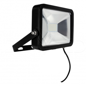 Naświetlacz LED SLIM 30W czarny