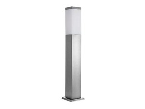 Lampa LED ogrodowa E27 stojąca 65cm srebrna