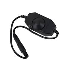 Ściemniacz LED 12V 4A czarny