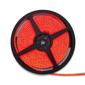 LED Neon FLEXI 3Y 4x10 140 LED/m 12W/m 24V CZERWONY 5m