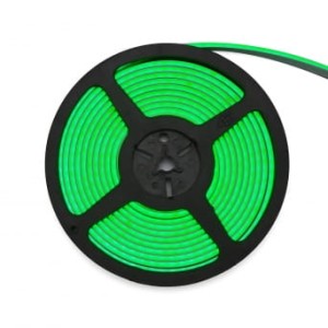LED Neon FLEXI 3Y 6x12 126 LED/m 10,8W/m 24V ZIELONY 5m