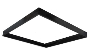 Ramka natynkowa do panelu LED 60x60 czarna