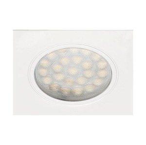 Oprawa meblowa 24SMD kwadratowa - biała