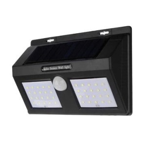 Lampa LED solarna 40xSMD czujnik ruchu i zmierzchu