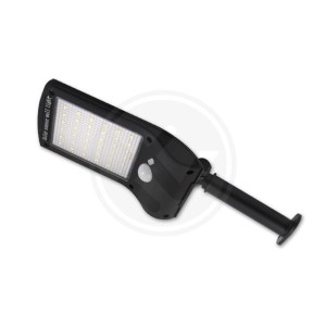Lampa LED solarna slim 36xSMD czujnik PIR z uchwytem
