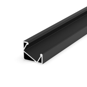 Profil P3-4 (30/60 stopni) czarny lakierowany 1m