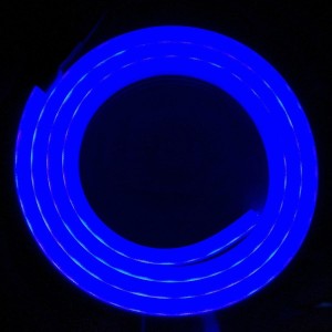 Neon FLEX 6x12mm 24V 12W/m IP65 NIEBIESKI 1m