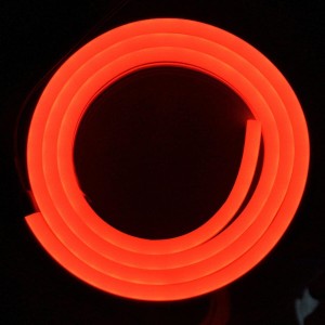 Neon FLEX 6x12mm 24V 12W/m IP65 CZERWONY 1m