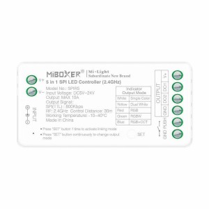 Sterownik LED SPIR5 do taśm cyfrowych 5w1