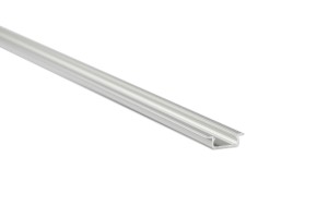 Profil aluminiowy płaski wpuszczany 1m ANODOWANE SREBRO
