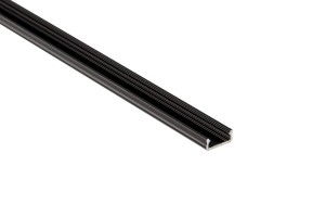 Profil aluminiowy płaski 1m CZARNY