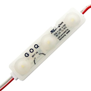 Moduł SAMSUNG 3*2835SMD 0.72W 160st. SOCZEWKA 3000K 