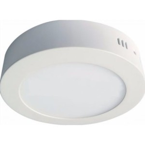 Panel natynkowy LED okrągły 12W 3000K BIAŁY CIEPŁY
