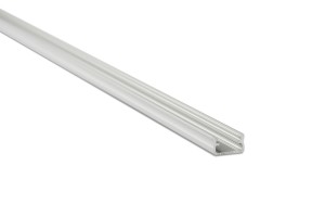 Profil aluminiowy płaski głębszy 2m ANODOWANY SREBRNY