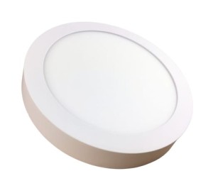 Panel natynkowy LED okrągły 24W 3000K BIAŁY CIEPŁY
