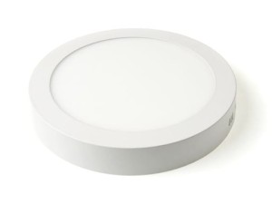 Panel natynkowy LED okrągły 18W 3000K BIAŁY CIEPŁY